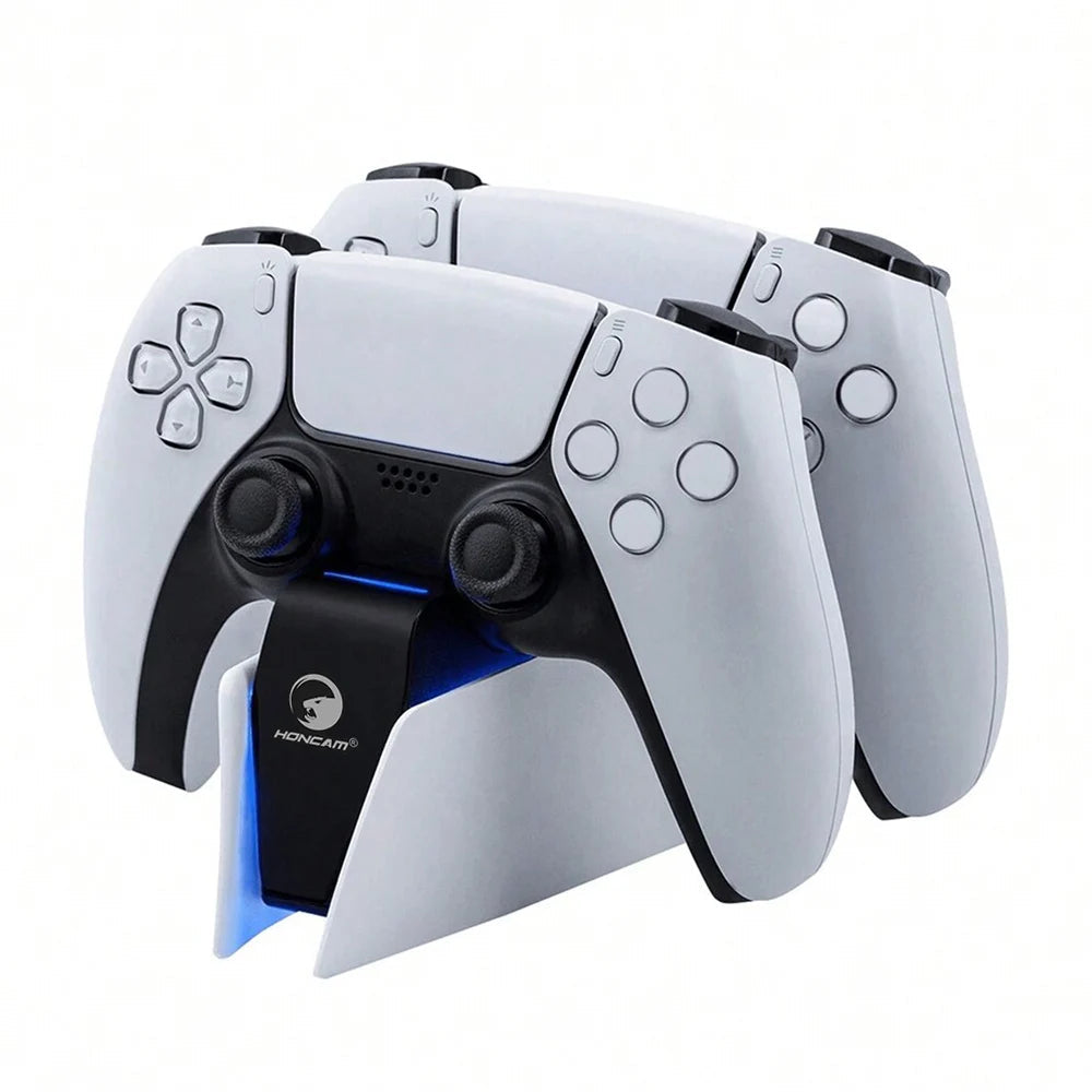 Game Wireless Charging Station for PS5 with Dual Fast Charger Dock and LED Charging Indicators SwiftNest