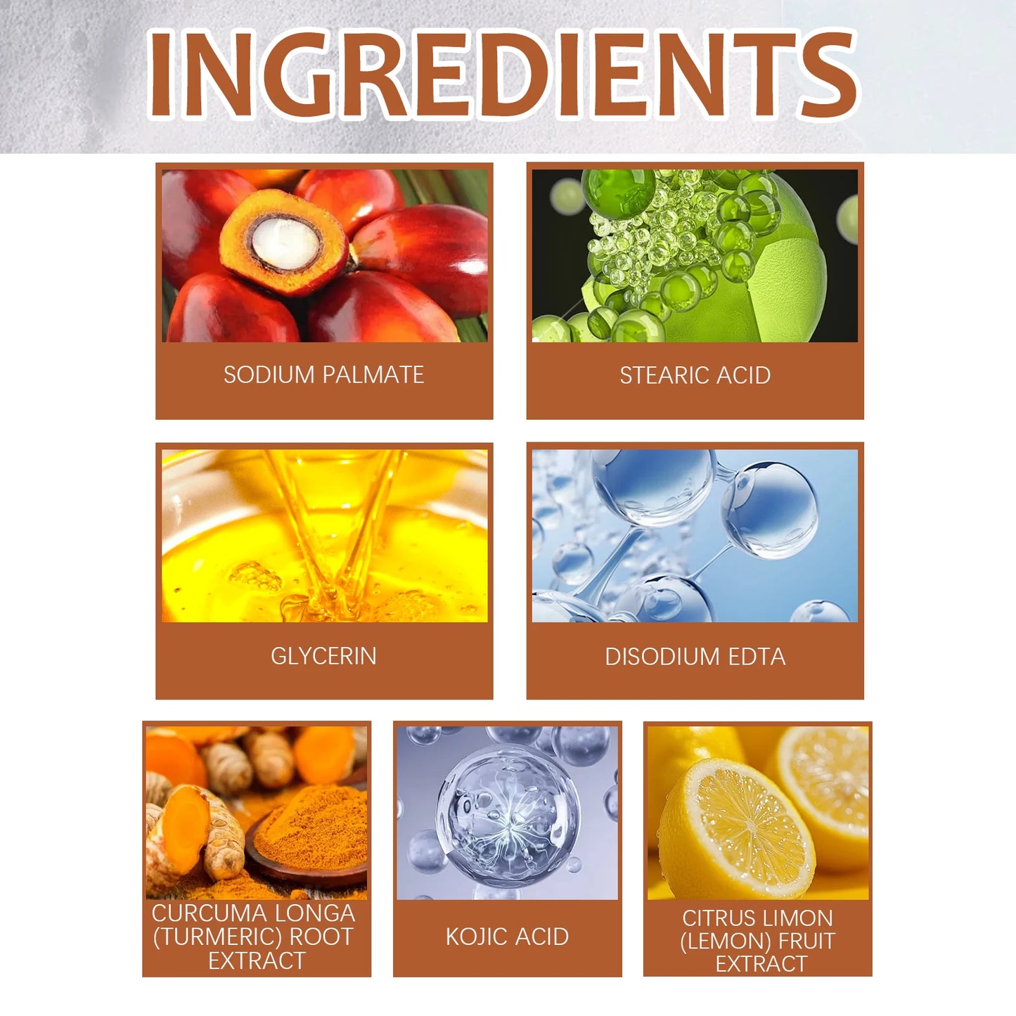 Facial Cleaning Handmade Soap Lemon Turmeric Kojic Acid Soap Deeply Cleansing Exfoliating Even Skin Tone Bathing Soap Skincare