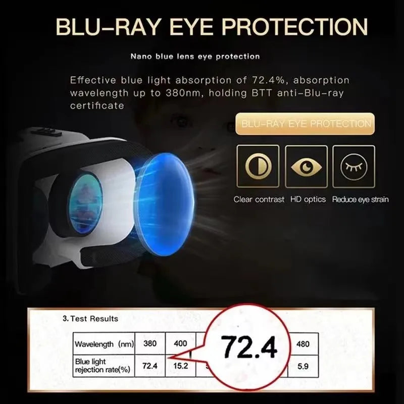 نظارات الواقع الافتراضي G05 ثلاثية الأبعاد من SHINECON، تُثبّت على الرأس، نظارات الواقع الافتراضي قابلة للتعديل للهواتف الذكية التي تعمل بنظام أندرويد مقاس 4.76 بوصة