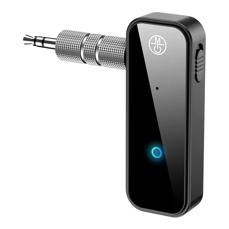 2 in 1 Bluetooth Transmitter Audio Receiver 3.5MM AUX With Mic Handsfree Stereo Music Wireless Adapter For TV PC Car Kit