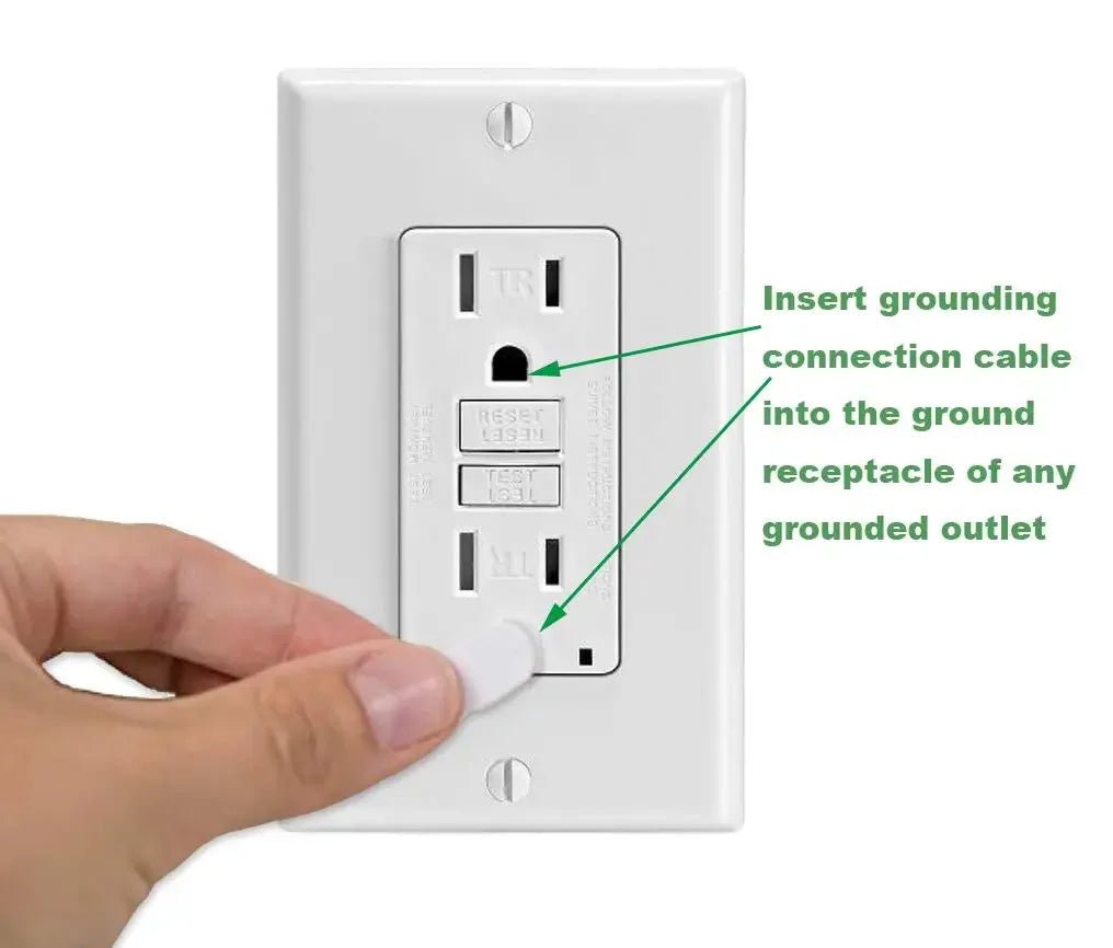 Earthing Bed Sheet Flat Sheet Earth AU Plugs/ UK Plugs/ EU Plugs Benefit Nature Health Well Grounded Gold Connection Earth Cord