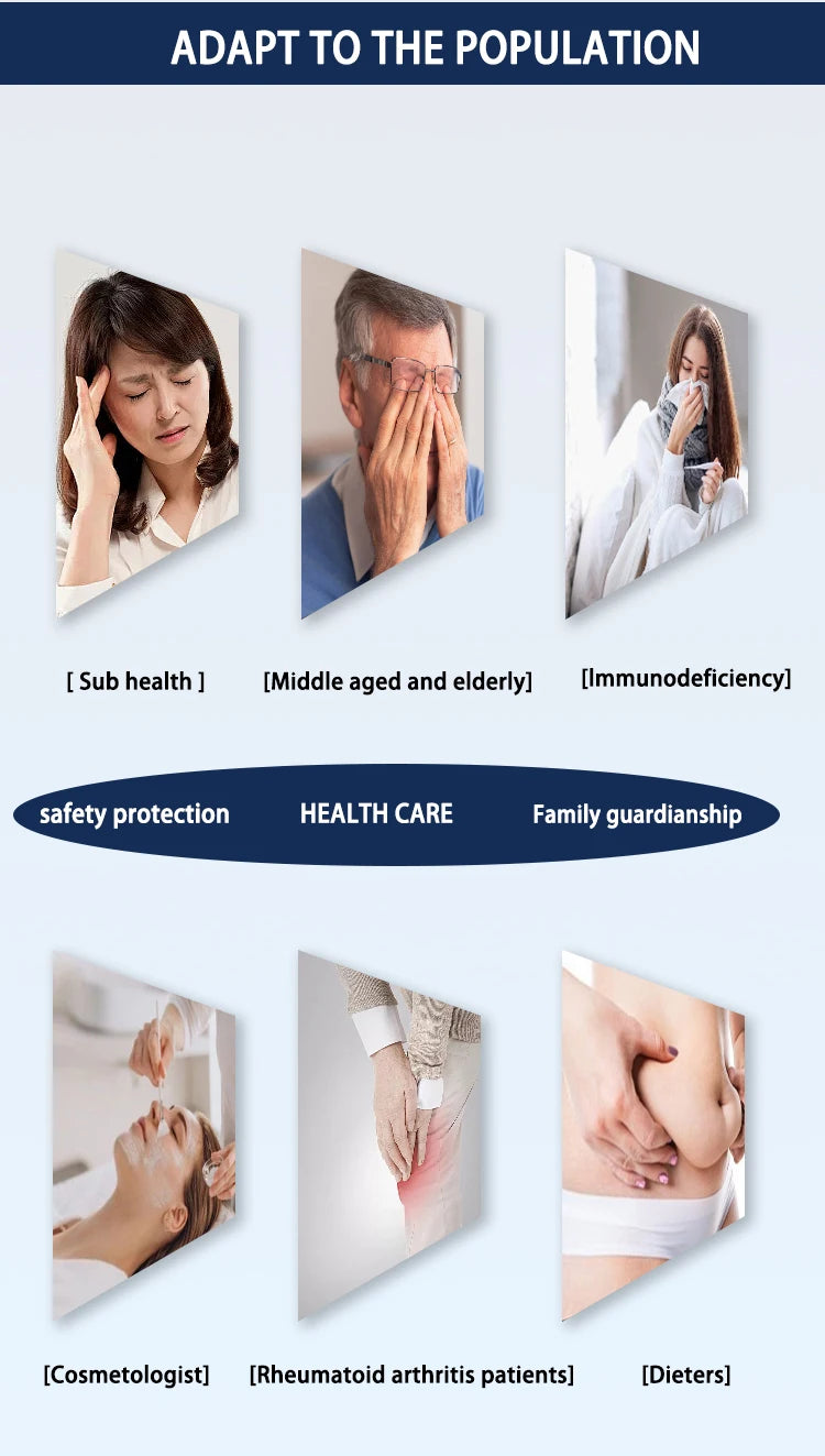 جهاز العلاج بالقدم P100 تيراهرتز المحدث للعناية الصحية ودورة الدم وتدليك القدمين وجهاز خطوط الطول للعافية الشخصية