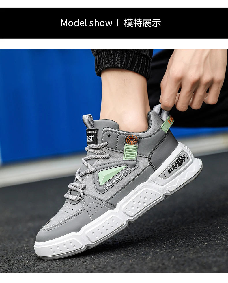Men Casual Sneakers Summer new Breathable Sport Shoes Outdoor Running Shoes  Versatile student Athletic Jogging  Walking Shoes