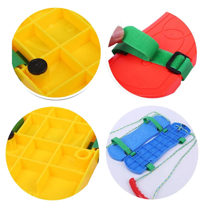 ألعاب الأطفال الأولاد والبنات اللعب التعاوني بين اليدين والقدمين وبناء الفريق والتدريب على التكامل الحسي والألعاب الخارجية والرياضة