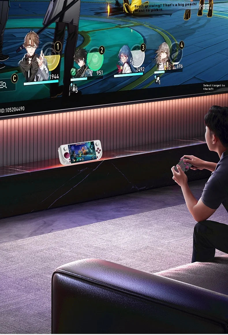 جهاز ألعاب محمول يعمل بنظام Android E6 Max إصدار 2025 - شاشة لمس 5 بوصات 32 نقطة مع نطاق مزدوج 5G، جهاز ألعاب محمول للمعجبين