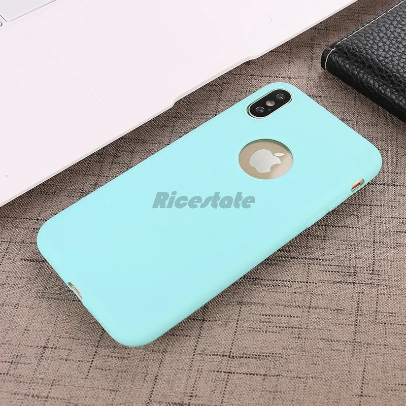 Silicon Case For iPhone 6 6s 7 8 Plus 7Plus 8Plus SE 2020 iphone 11 12 13 Pro X XS MAX XR mini Gel Cell Phone Cover Casing Coque