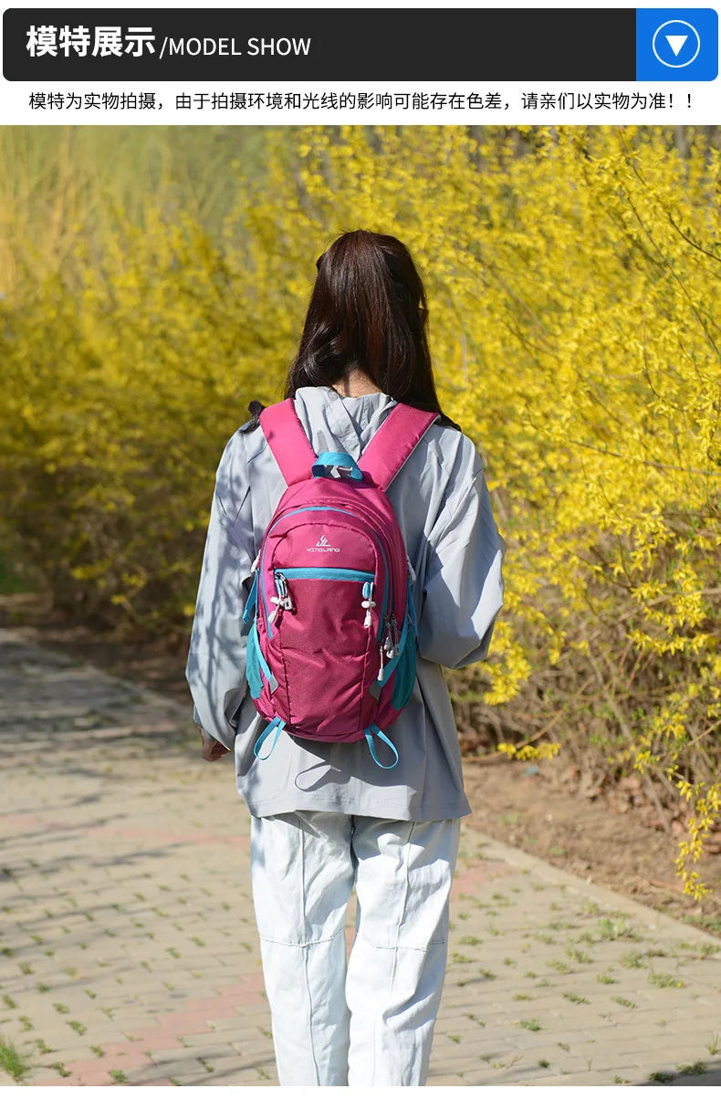 Lightweight and Portable 20L Outdoor Sports Backpack for Hiking Climbing Traveling backpacks school bag mochilas