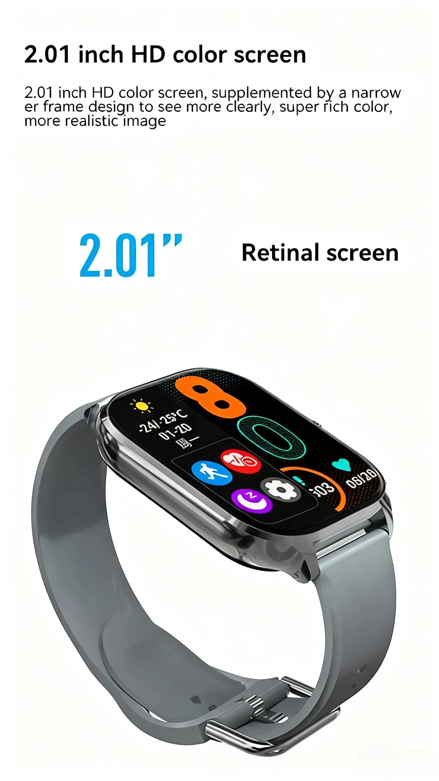 PHONEPACE H9 Intelligent Watch Bluetooth Call Remote Photography Sleep Monitoring Multiple Sports Modes Heart Rate Blood