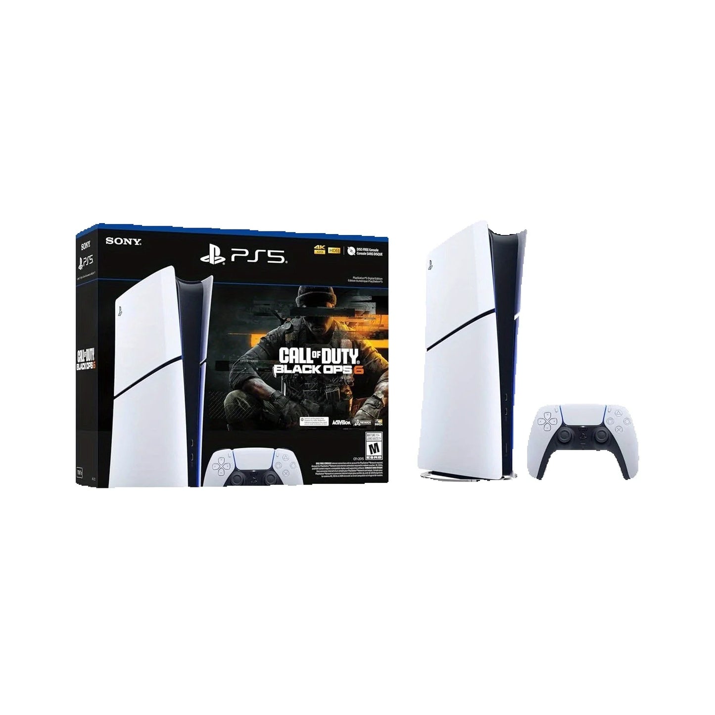 Playstation 5 Digital Edition – Call of Duty: Black Ops 6 Bundle (model group – slim)