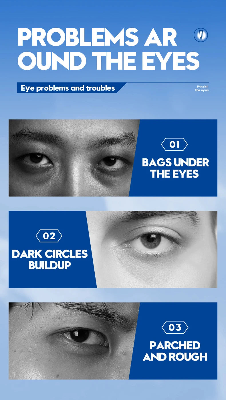 SADOER Men's Skin Care Sets Moisturizing Face Cream Facial Mask Lip Balm Sunscreen Cleanser Eye Cream Men Skin Care Kit