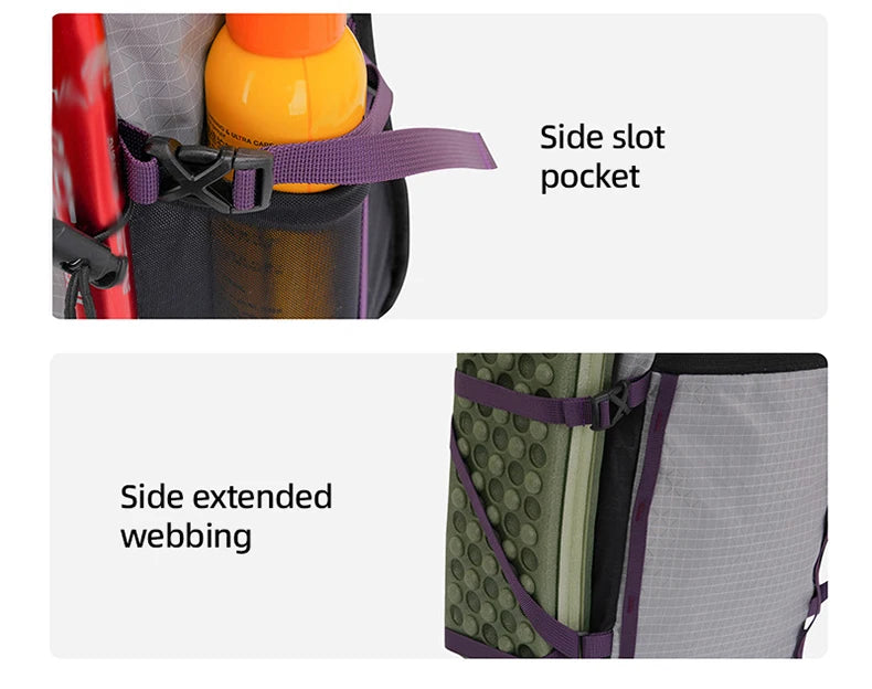 Outdoor Cycling Mountaineering Sports Hiking Backpack Men Women Large Camping Trekking Rucksack Running Climbing   Training Bags