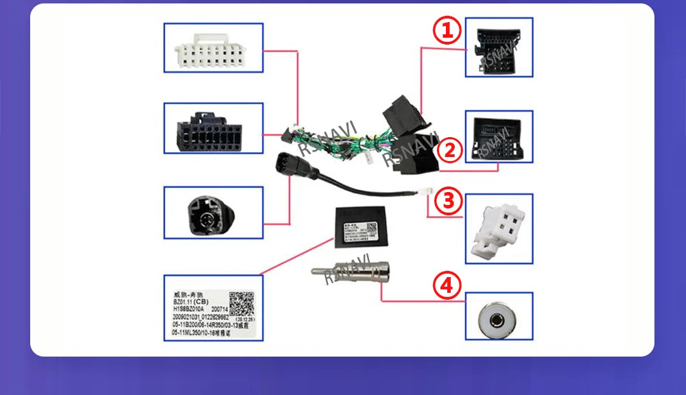 Android 15 For Benz SLK-Class R171 2004 - 2011 2K QLED Android Car Radio Multimedia Video Player GPS stereo CarPlay Head Unit 4G