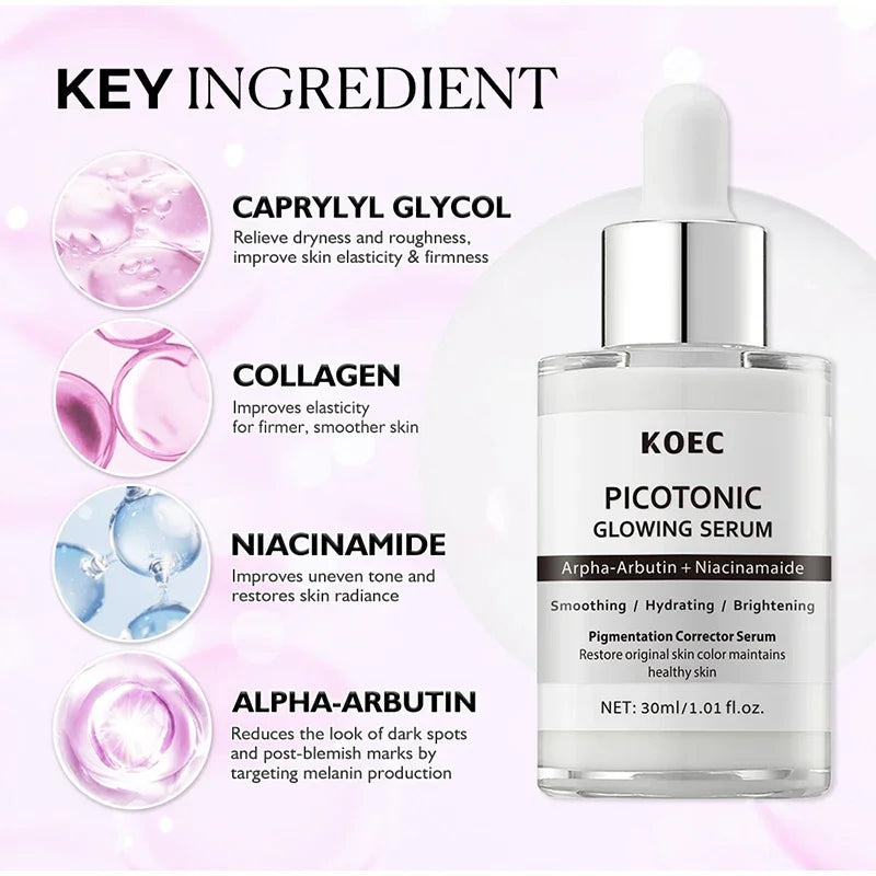 Facial Skin Care Essence Delicate Pores Moisturizing Nourish Dull Hydrating Protecting Skin Bright Revitalizing Unisex Essence