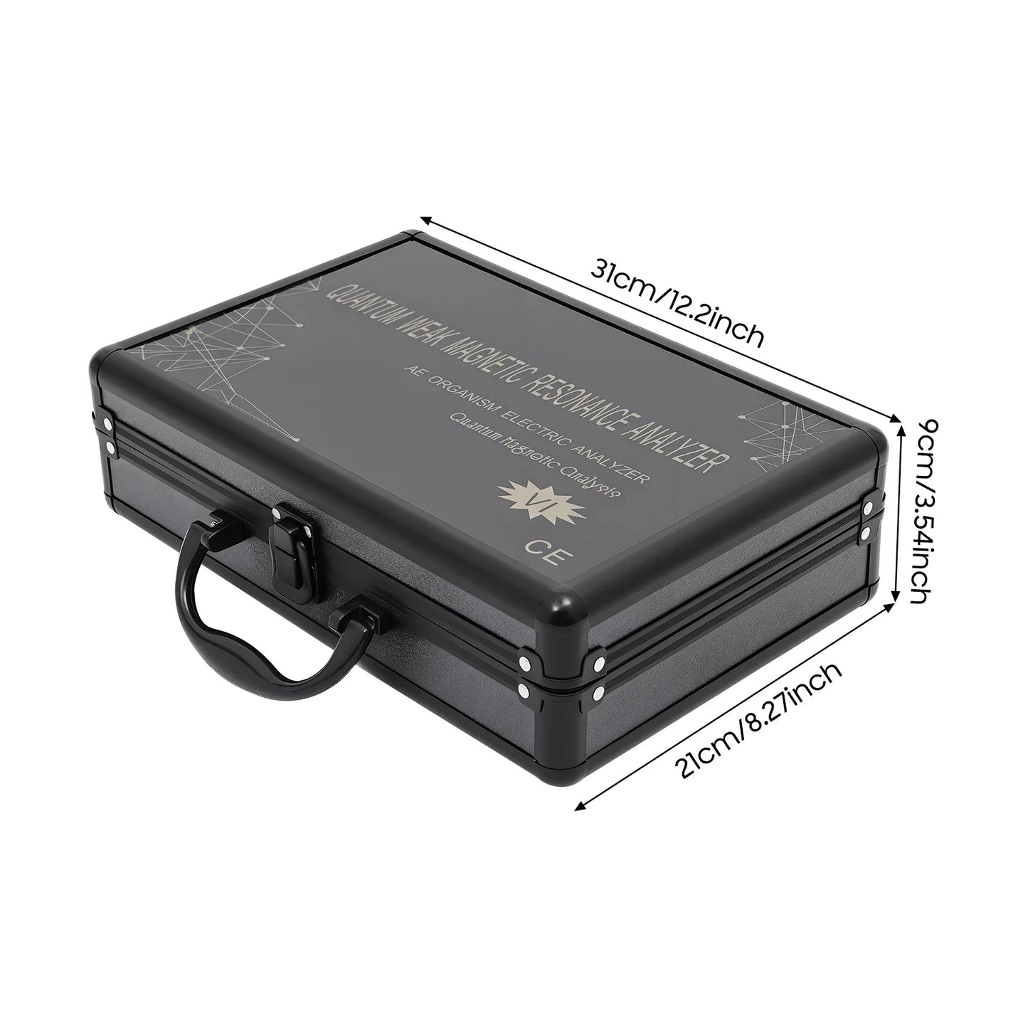 Quantum Health Analyzer with 50+ Reports, Portable Body Health Monitor with Infrared Sensor Non-Invasive Wellness Scanner