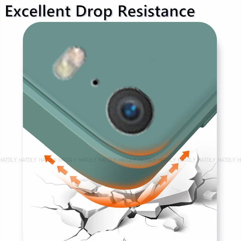 جراب لهاتف iPhone 5s، جراب لهاتف iPhone 5s 5 SE 2016، غطاء خلفي أصلي مقاوم للصدمات من السيليكون السائل الواقي لهاتف iPhone 5s