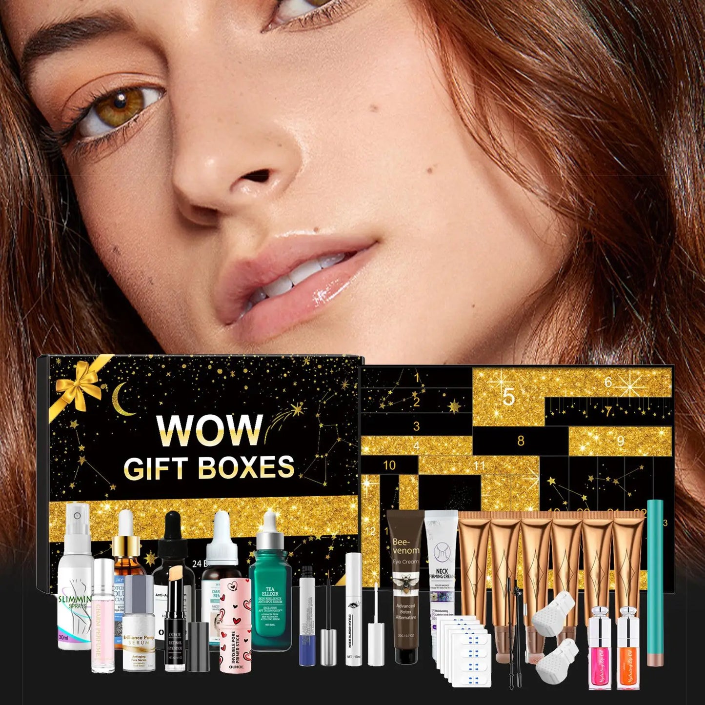 Moisturizing Face Skin Care Set Girls Hydrating Facial Skin Care Kit Face Hydrating Skin Care Se for Dating Traveling Business