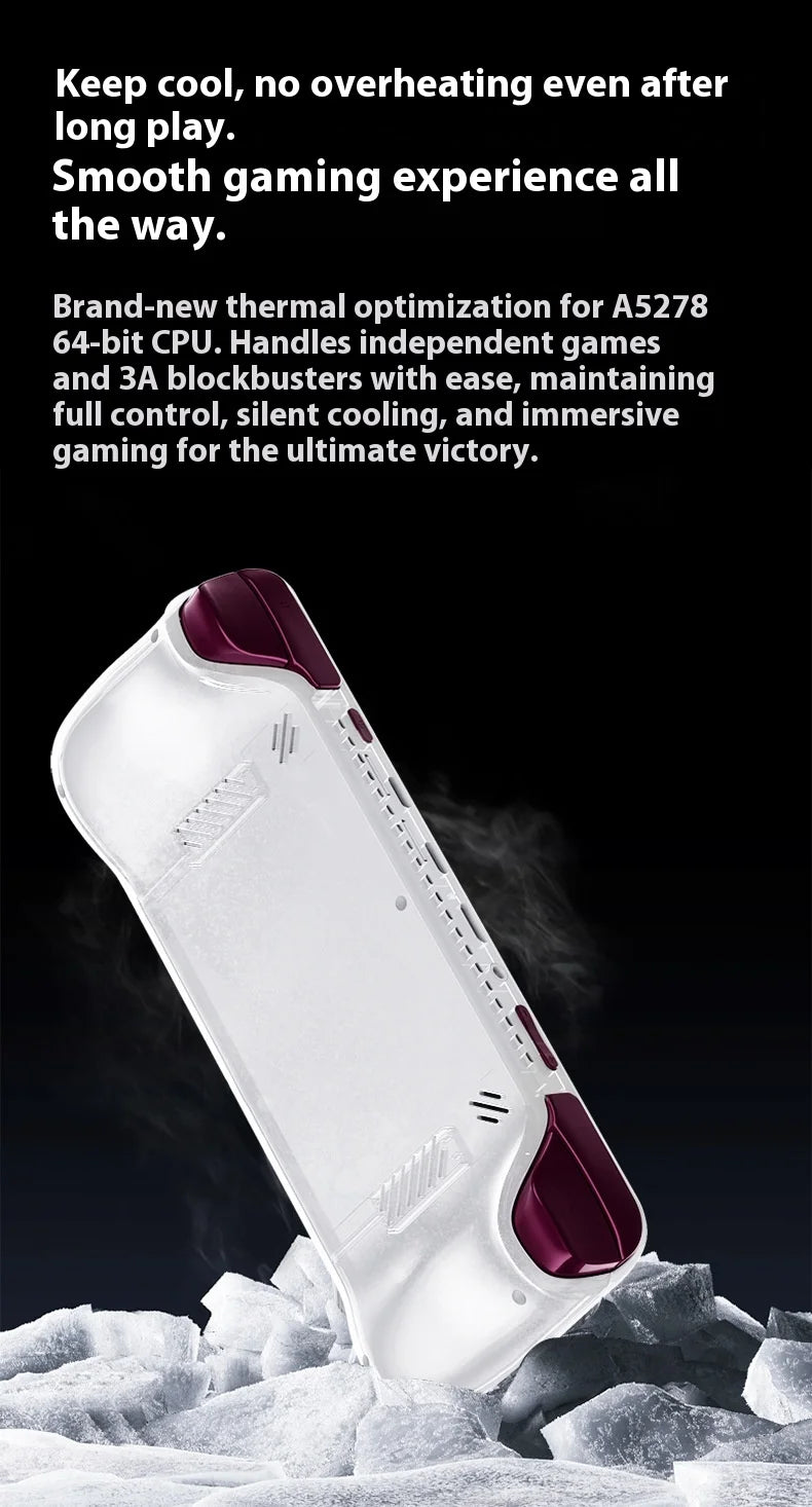 جهاز ألعاب محمول يعمل بنظام Android E6 Max إصدار 2025 - شاشة لمس 5 بوصات 32 نقطة مع نطاق مزدوج 5G، جهاز ألعاب محمول للمعجبين