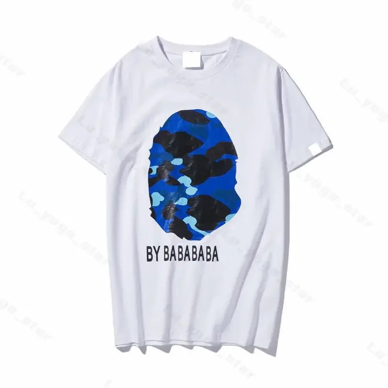 Fashion T Shirt for Men Women Summer Black White T-Shirts Clothing Polos Short Sleeve Luxurys Clothes High Quality Cotton Tops