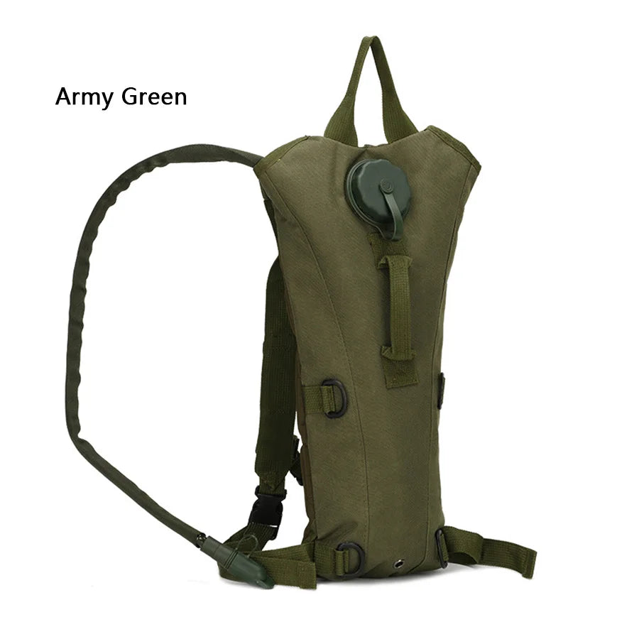 Sports backpack with 3L waterproof water bladder, suitable for running, jogging and cycling