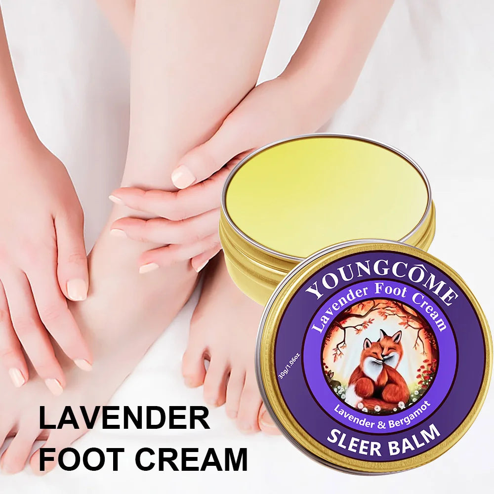 Lavender Hand and Foot Care Moisturizing Cream,deeply nourishes the skin, Remove Dead Skin, improving dryness and roughness