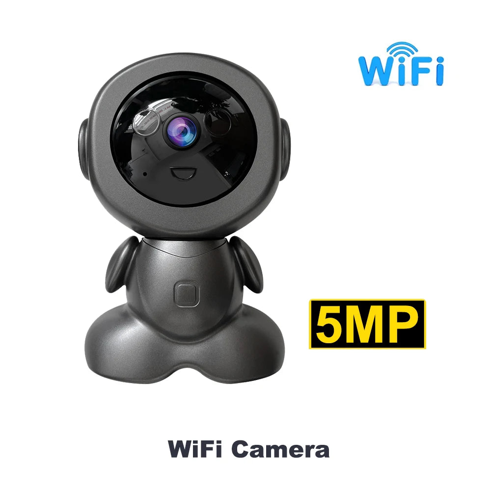 Mini WiFi IP Camera Wireless Indoor Robot Baby Monitor Two Way Audio Motion Detection Video Camara V380 CCTV Security Protection