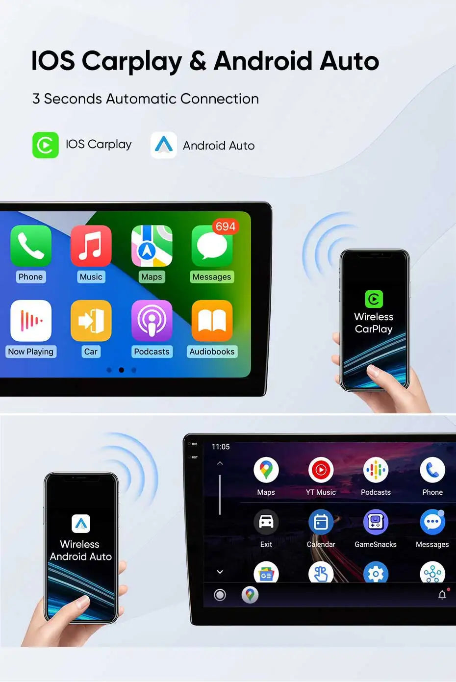 أندرويد 15 لسيارة بنز SLK-Class R171 2004 - 2011 2K QLED راديو السيارة أندرويد مشغل فيديو الوسائط المتعددة نظام تحديد المواقع ستيريو CarPlay وحدة رأس 4G