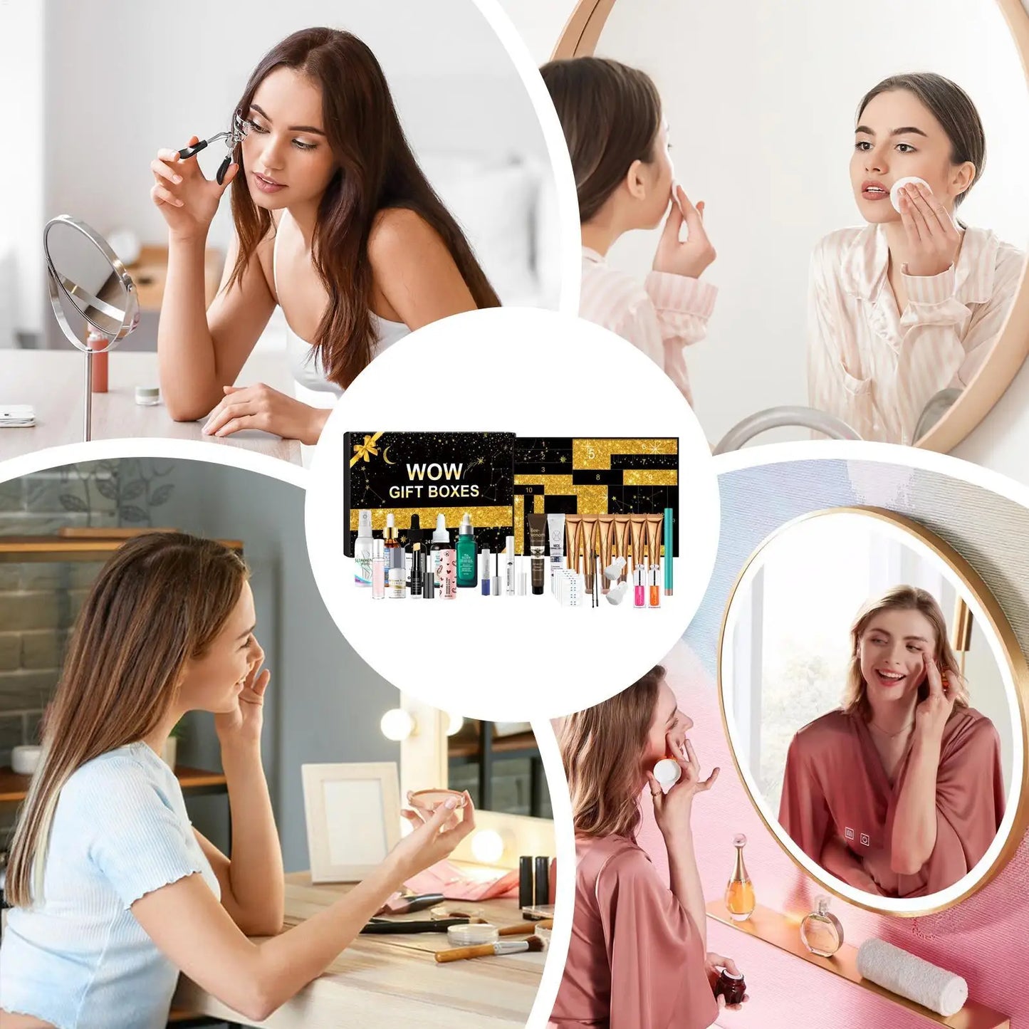 Moisturizing Face Skin Care Set Girls Hydrating Facial Skin Care Kit Face Hydrating Skin Care Se for Dating Traveling Business