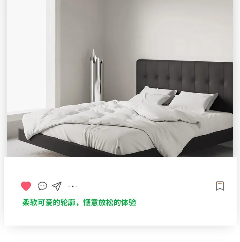 Bedroom light new light luxury modern simple northern Europe advanced sense petal lamps bedroom ceiling light