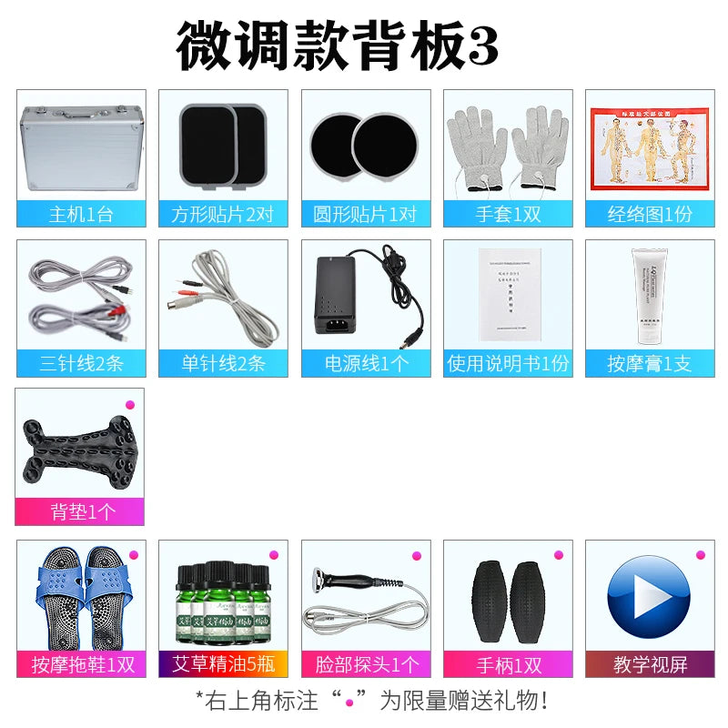 Bio-Electric Meridian Massager - Full Body Therapy & Meridian Unblocking for Health & Wellness