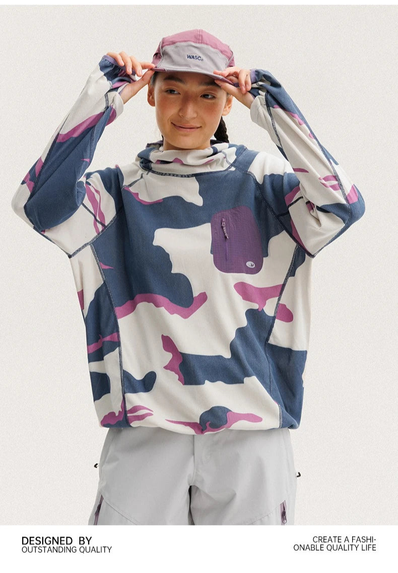 Outdoor Sports Lightweight Quick-Dry Hooded Fleece Training Top Unisex Design with Multiple Color Options Outdoor Camping Hoodie