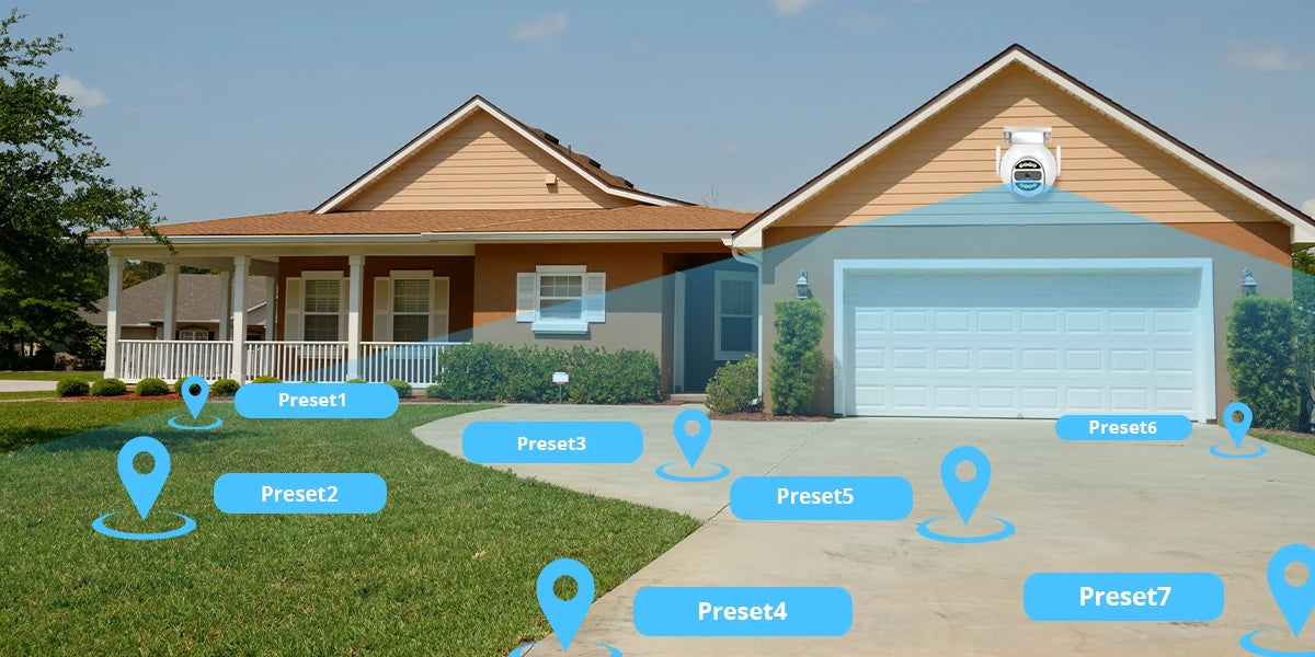 8MP 4K IP Camera WiFi PTZ Security Surveillance Camera 5MP Wi-Fi 4X Digital Zoom Color Night Vision 4MP CamHi CamHipro IP Camara