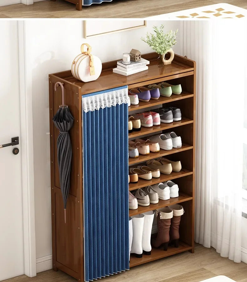 Household shoe cabinet, shoe storage rack, simple shelf, large-capacity shoe rack.