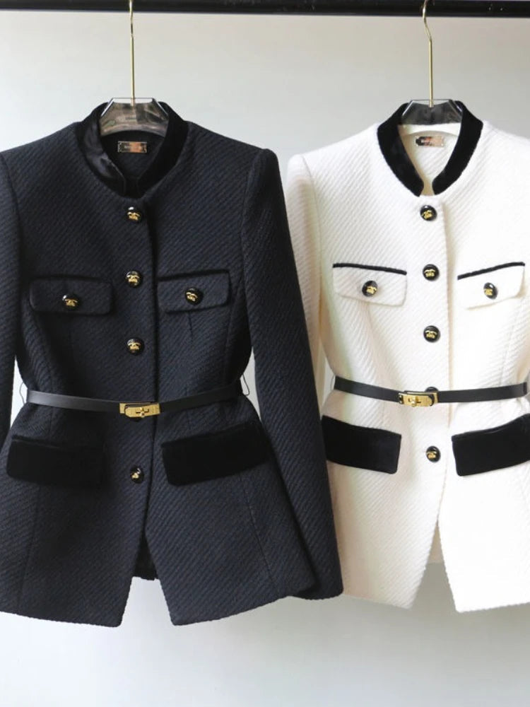 Fashion Temperament Single Breasted Loose Women's Suit Coat New in Spring Autumn Long Sleeve Casual Ladies Blazer Jacket Top SwiftNest