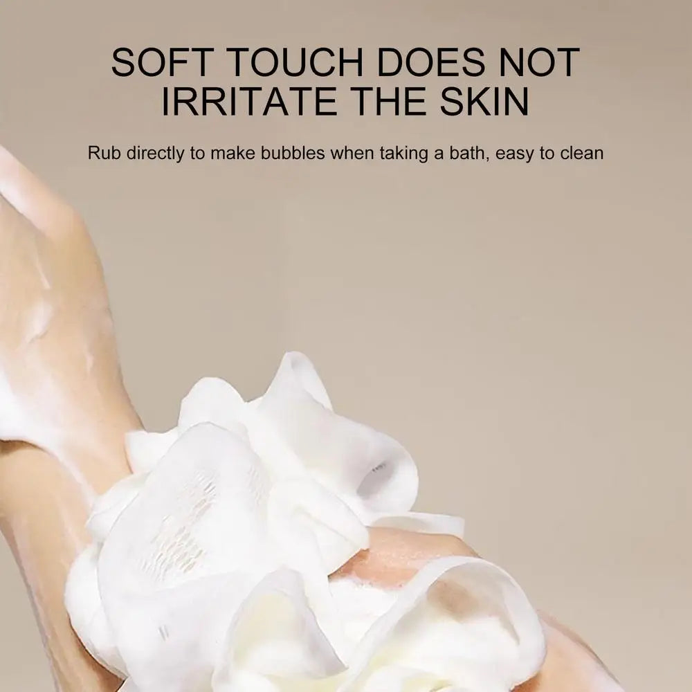 Bath Sponge 2 In 1 Body Sponge With Soap Pouch Multifunctional Bathroom Accessories For Skin Care Daily Use Travel Spa