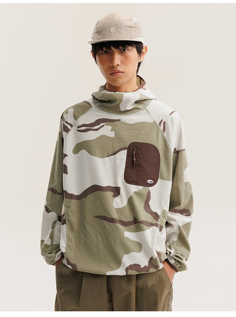 Outdoor Sports Lightweight Quick-Dry Hooded Fleece Training Top Unisex Design with Multiple Color Options Outdoor Camping Hoodie