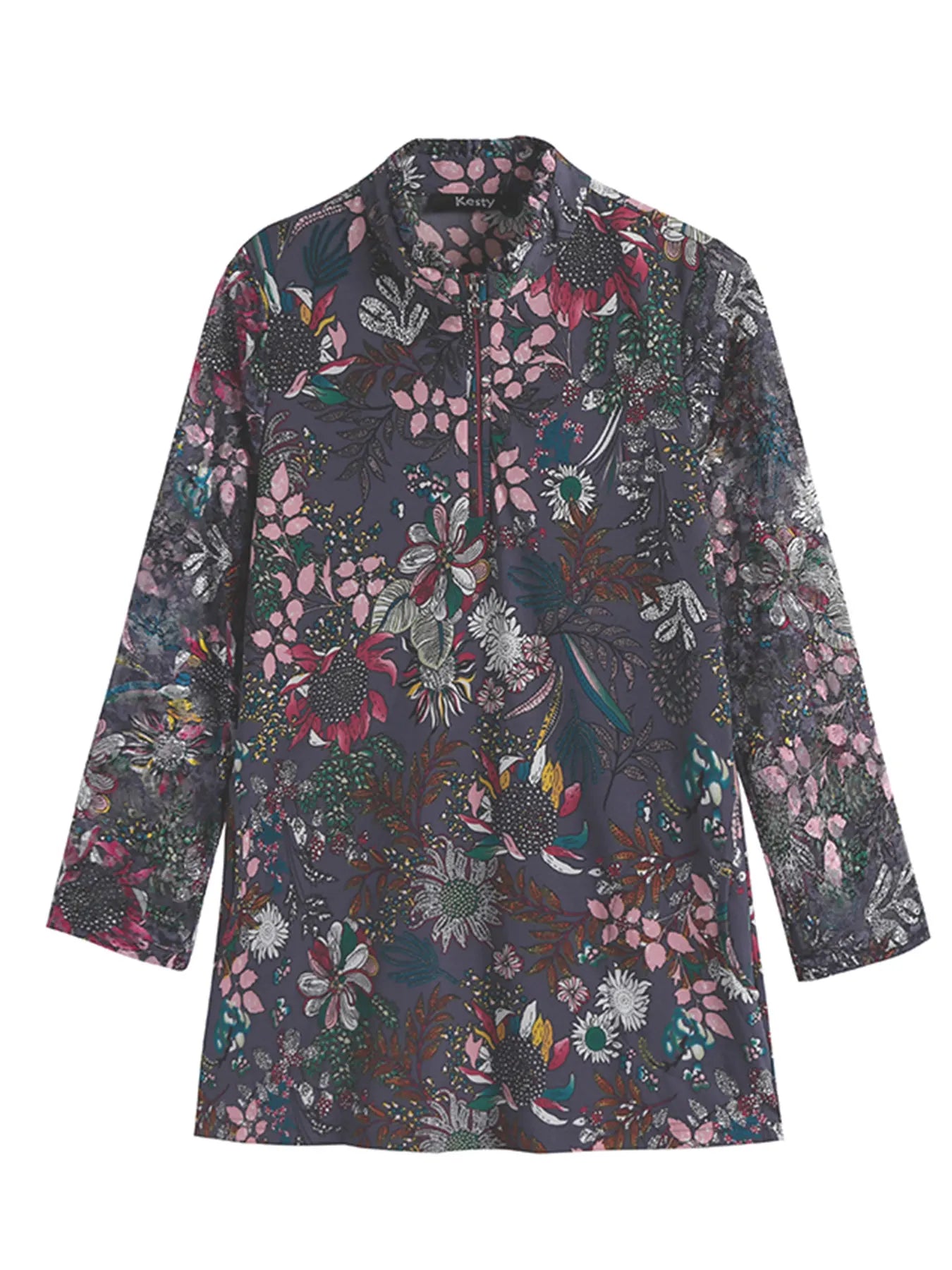 Women Woven Fashionable Casual Top For Spring And Autumn