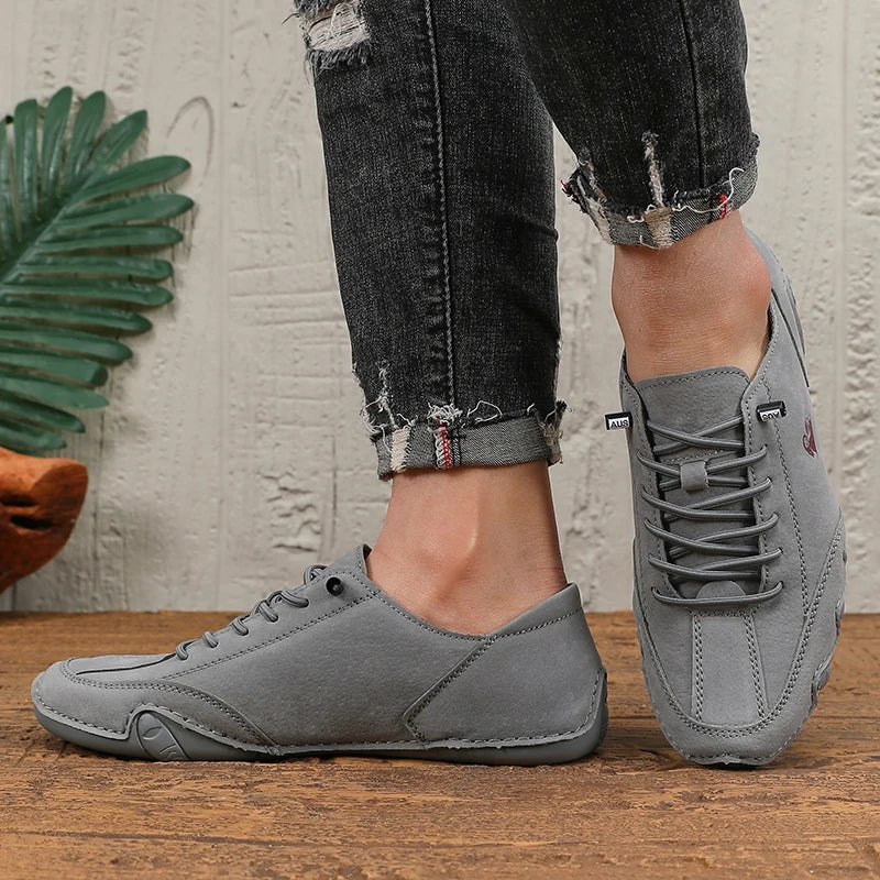 أحذية رياضية خارجية للرجال - تصميم عصري وخفيف الوزن وجيد التهوية مناسب للأحذية المسطحة غير الرسمية للنساء في أي مناسبة