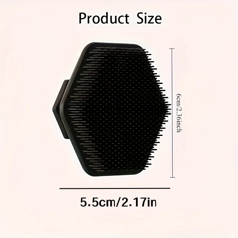 3-Pack Men's Facial Scrubber - Gentle Exfoliating Pads Deep Cleansing Massager Fragrance-Free Personal Care Suitable for Fair Skin and Enhances Shaving Experience