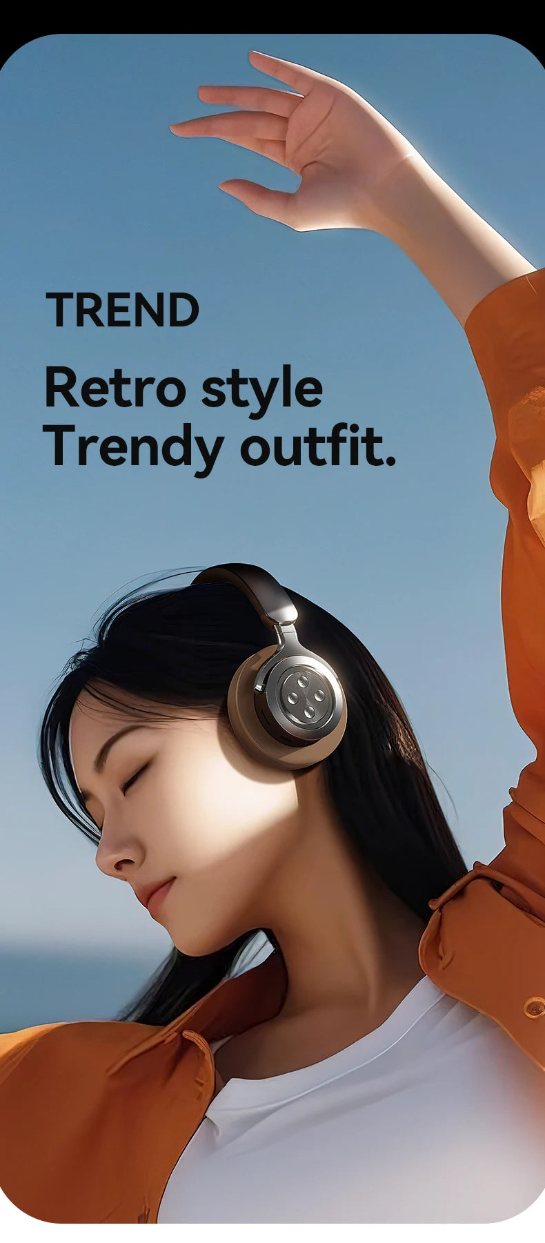 Bluetooth 5.3 Headsets Gaming Headphones Dual Mode Wireless Earphones Foldable Noise Reduction Music Headsets For iPhone Xiaomi