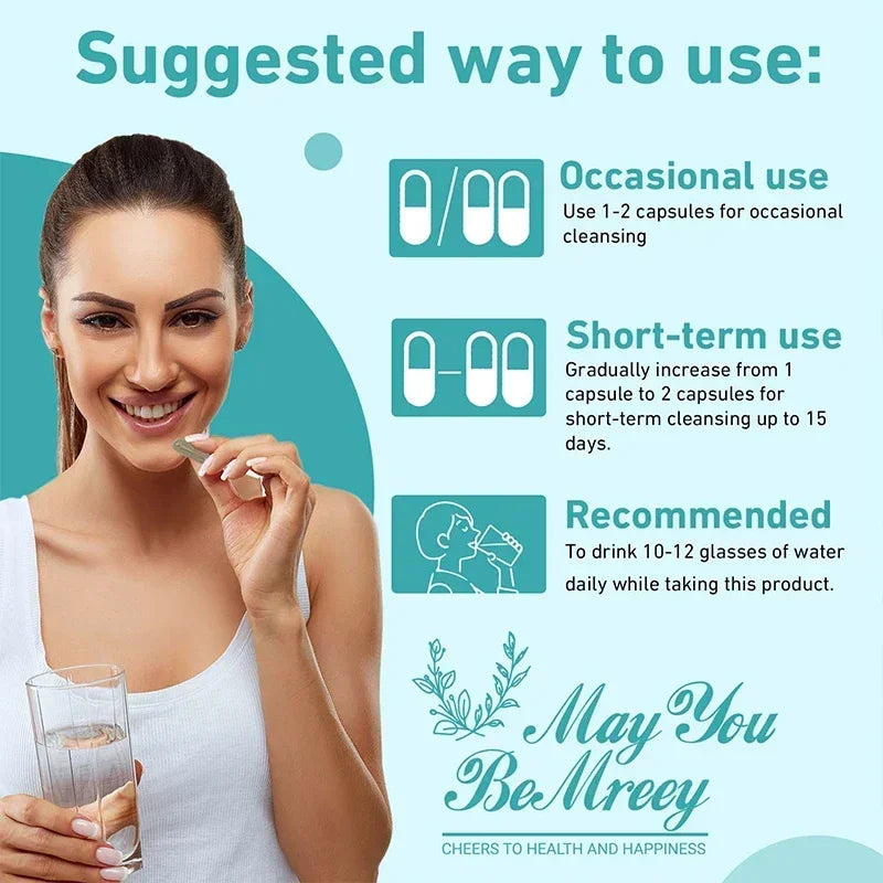 15 Day Cleanse - Intestinal Cleansing, Detoxification, Relieves Bloating, Promotes Digestion, Metabolism, and Weight Management