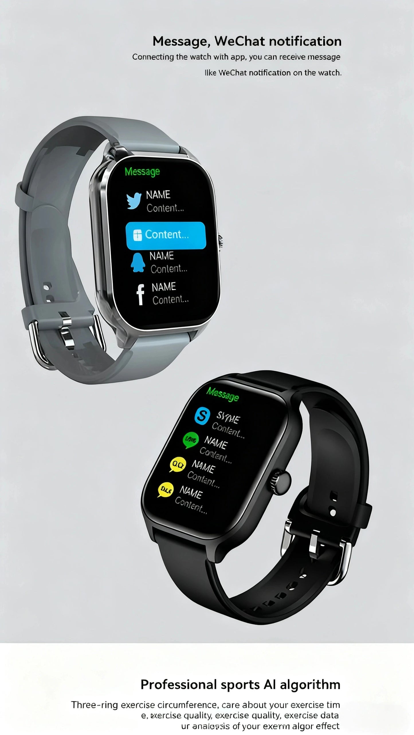 PHONEPACE H9 Intelligent Watch Bluetooth Call Remote Photography Sleep Monitoring Multiple Sports Modes Heart Rate Blood