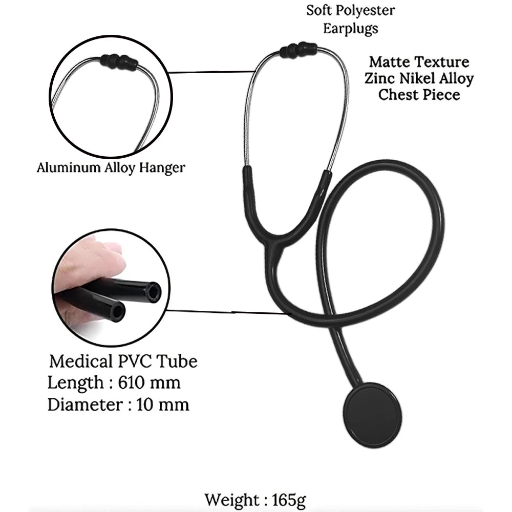 AiQUE Cardiology Heart Doctor Stethoscope Doctor Medical Stethoscope Professional Stethoscope Medical Equipment Medical Student