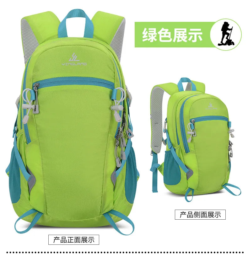 Lightweight and Portable 20L Outdoor Sports Backpack for Hiking Climbing Traveling backpacks school bag mochilas