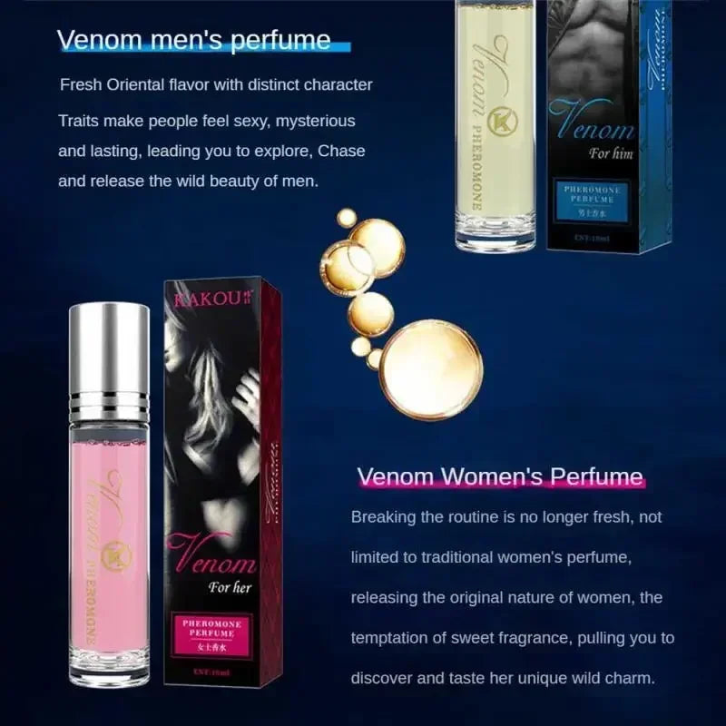 10ml Perfume for Men Women Ball Perfume Women Pheromone Men'S Essential Oil Perfume Attracts The Opposite Sex Lasting Fragrance SwiftNest