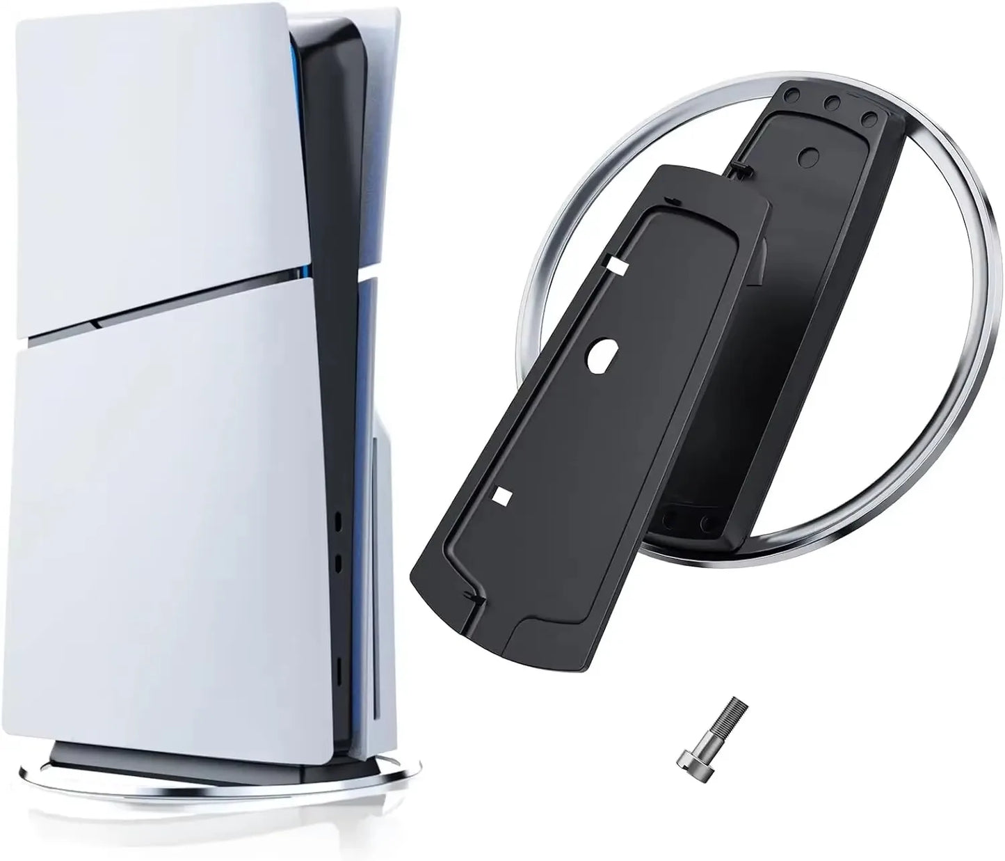 حامل وحدة تحكم جديد لجهاز PS5 Slim/PS5 PRO حامل تخزين عمودي ملحقات الألعاب