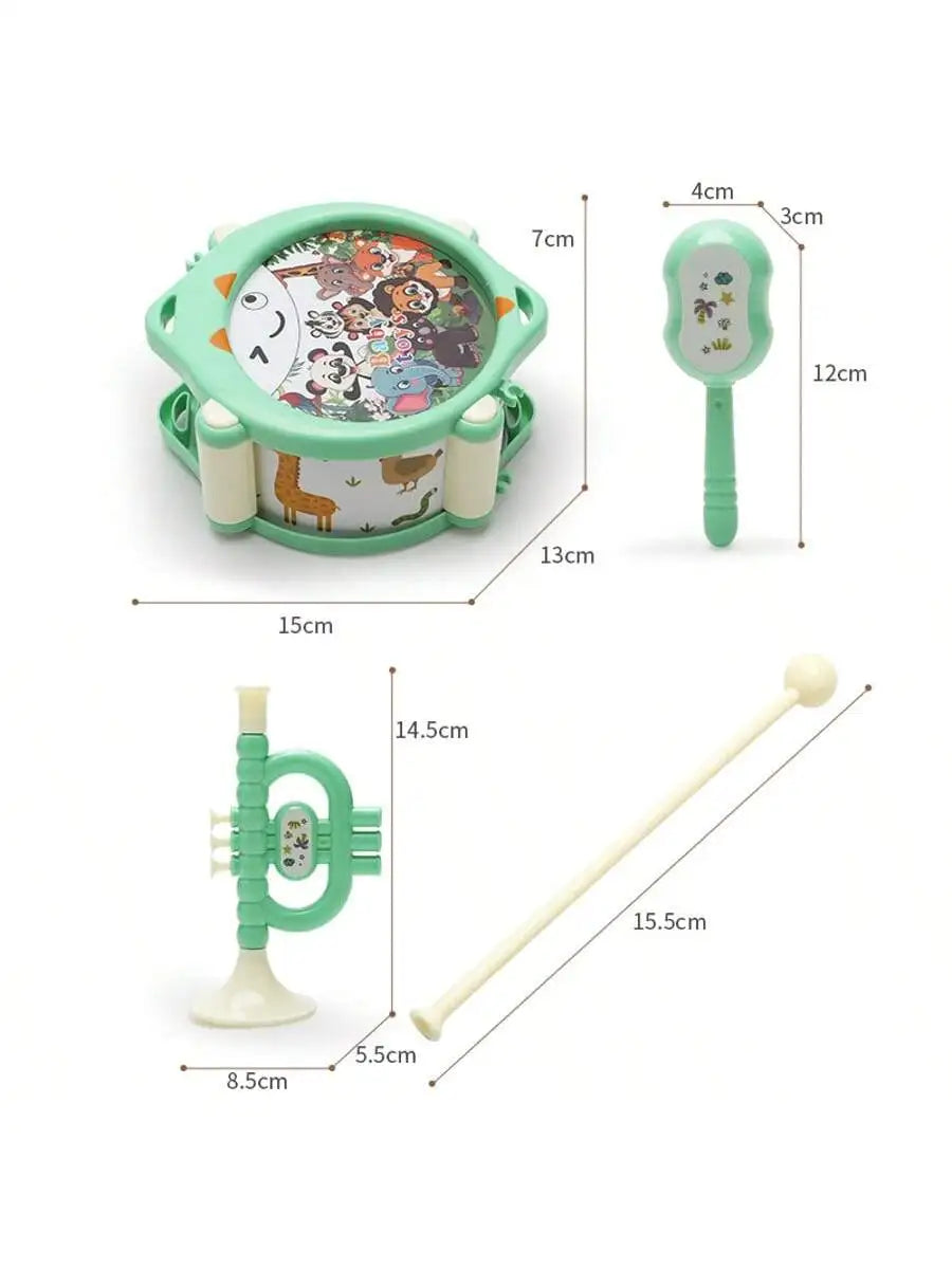 This is a children's music toy, suitable for kindergarten education toys, indoor and outdoor interactive percussion instruments