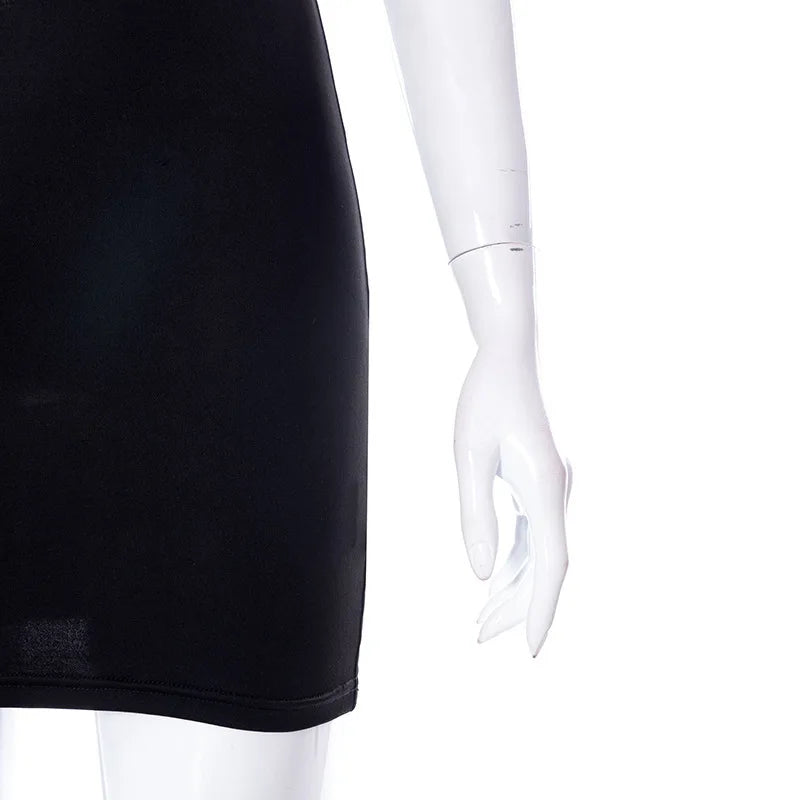 فساتين جديدة 2025 أزياء نسائية صيفية بلون واحد وفتحة رقبة متدلية وفتحة رقبة على شكل حرف V وتنورة ملفوفة حول الورك وملابس نسائية وقمصان