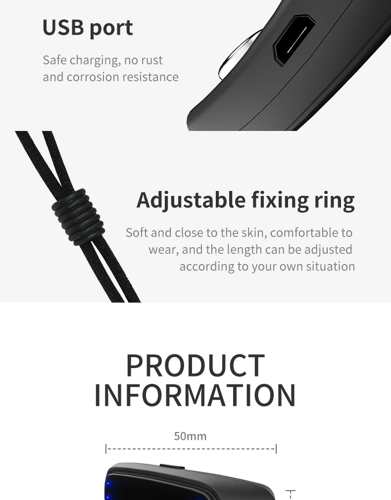 Smart Anti-snoring Device Portable Electric Ear Hook Comfortable Sleep Well Stop Snore Health Care Sleep Apnea Aid