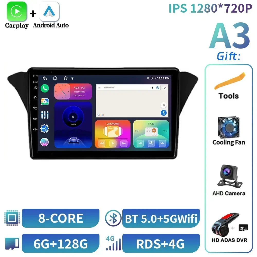 Android 14  For Hyundai Rohens Genesis Coupe 2012  Multimedia Navigation Wireless Carplay Stereo Screen Car Radio