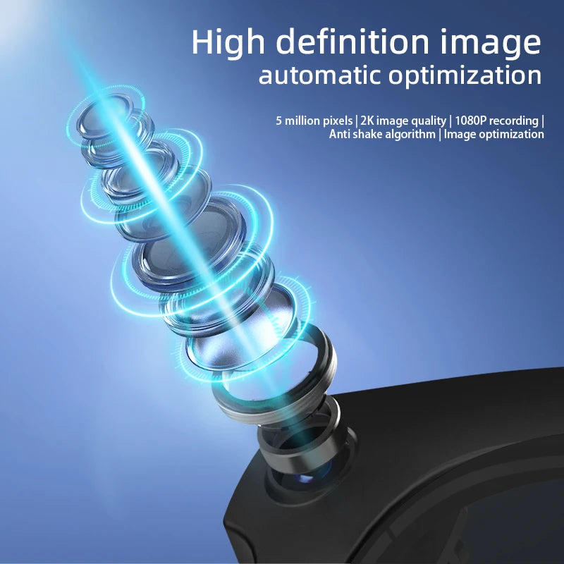 New Wifi AI Smart Glasses HD1080P Anti-shake Camera Video Glasses Voice Call Noise Reduction Wireless Bluetooth Headset Goggles